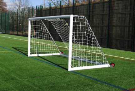 12×6 Lift and Go Self-weighted Goal Package with Roller Wheels