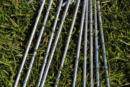 7" Steel Net Pegs